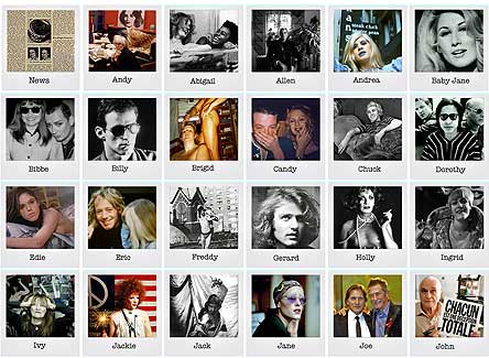 Andy Warhol superstars