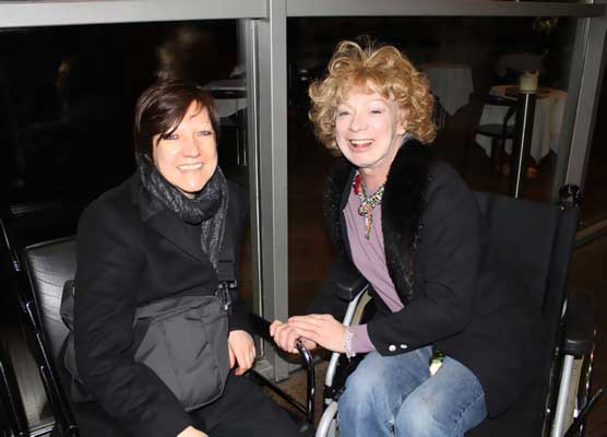 Billie Ray Martin and Holly Woodlawn