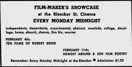 Film-Makers` Showcase [1963]