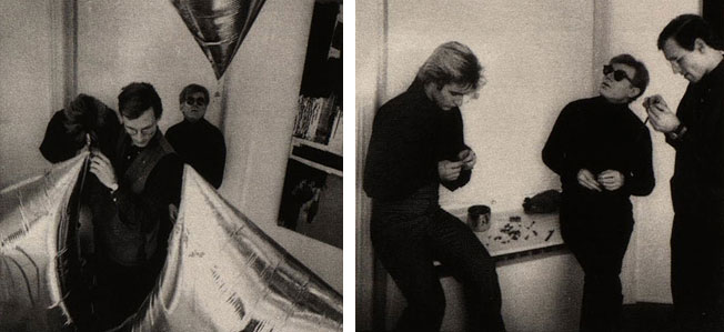 Andy Warhol by Nat Finkelstein