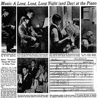 Vexations New York Times