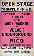 warhol open stage poster