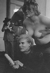 Cecil Beaton, Andy Warhol and Brigid Berlin