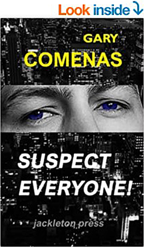 Suspect Everyone by Gary Comenas front cover