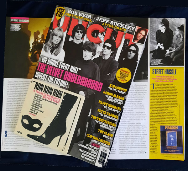 Bibbe Hansen and The Velvet Underground in Uncut magazine.