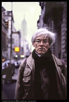 Andy Warhol by Curtis Knapp