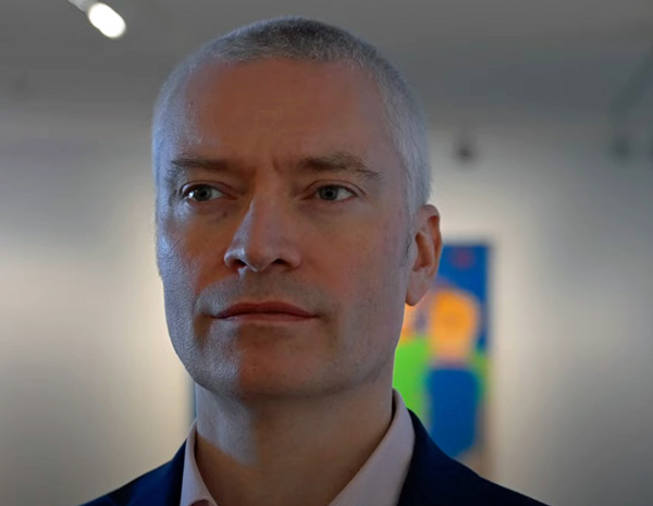 Dieter Buchhart - curator of Jean-Michel Basquiat in St. Moritz for Hauser Wirth gallery.