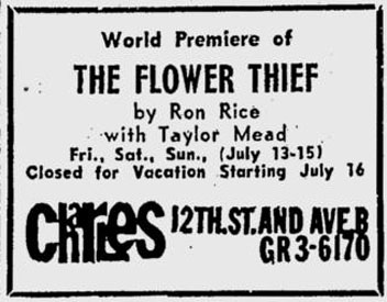 Flower Thief premiere at the Charles Cinema