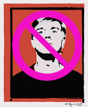 Joe Simon Whalen Warhol Self Portrait