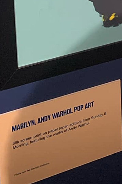 Marilyn print Sunday B Morning
