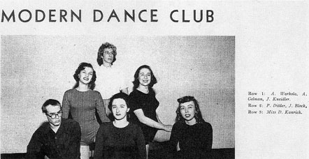 carnegie tech modern dance club